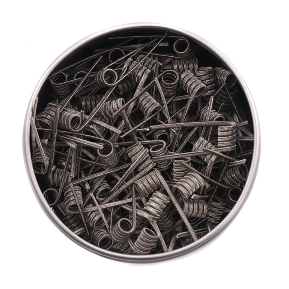 Clapton Wire Pre Built - NUEVO XFKM 100PCS/caja NI80/A1/SS316L Alien V2