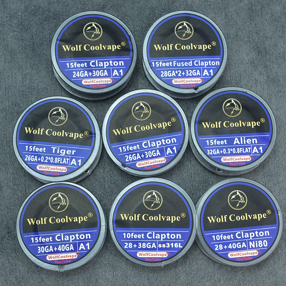 Clapton Wire Pre Built - Alien-bobinas prefabricadas de alambre fundido Clapton,