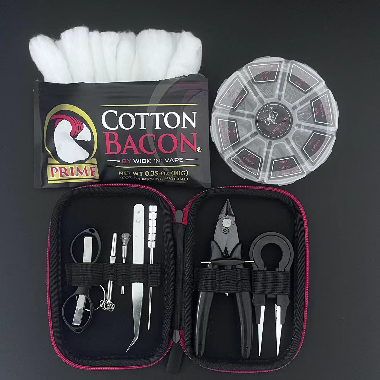 Clapton Wire Pre Built - Bolsa de herramientas, pinzas de cerámica,