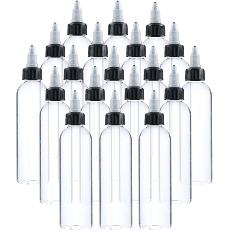 Juice Bottle Dropper - 5 uds 30ml/60ml/100ml/120ml/150ml botellas cuentagotas de
