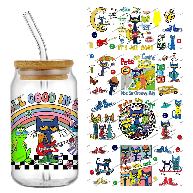 Rdta Tank Glass - Vinilo Decorativo para Vasos con Diseño