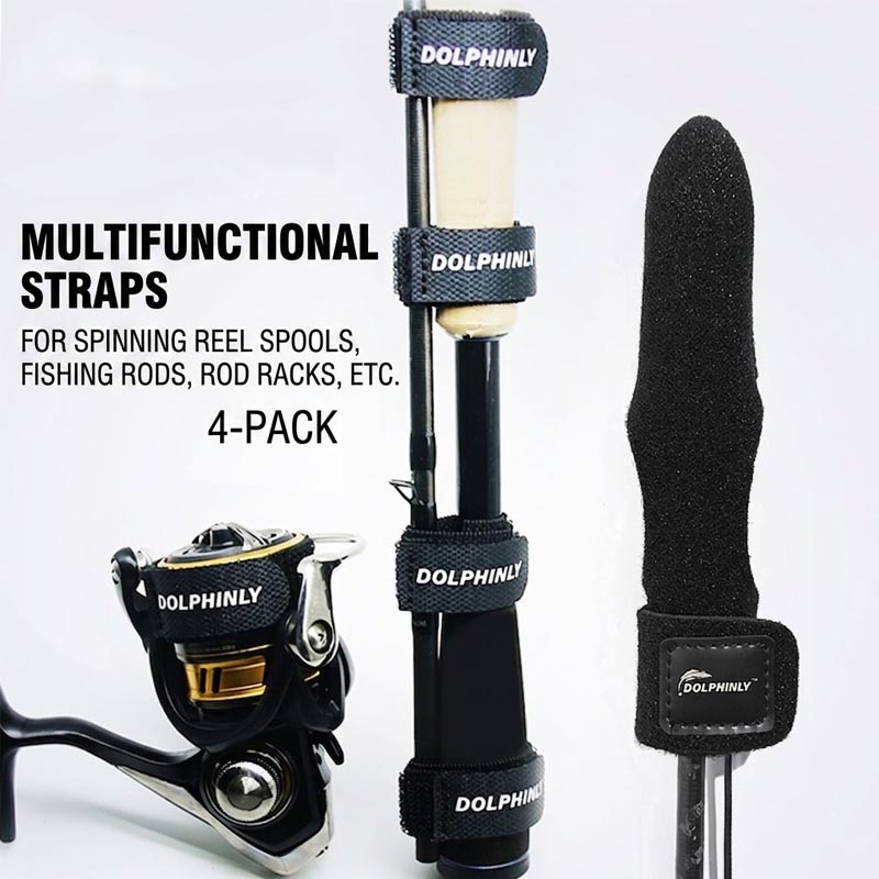 Mesh Coil Strip - Correas para Cañas de Pescar y