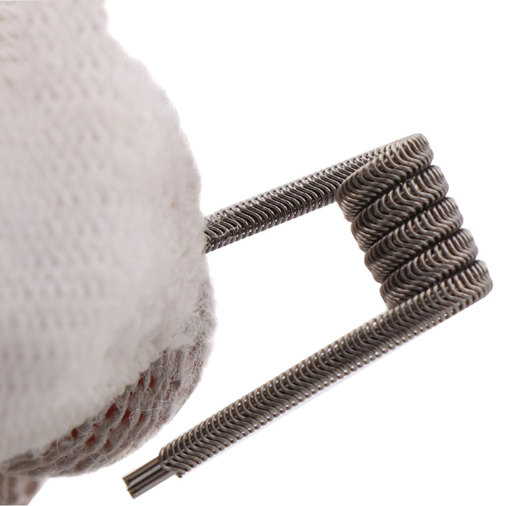 NUEVO XFKM 100PCS/caja NI80/A1 - Clapton Wire Pre Built reseña y precio
