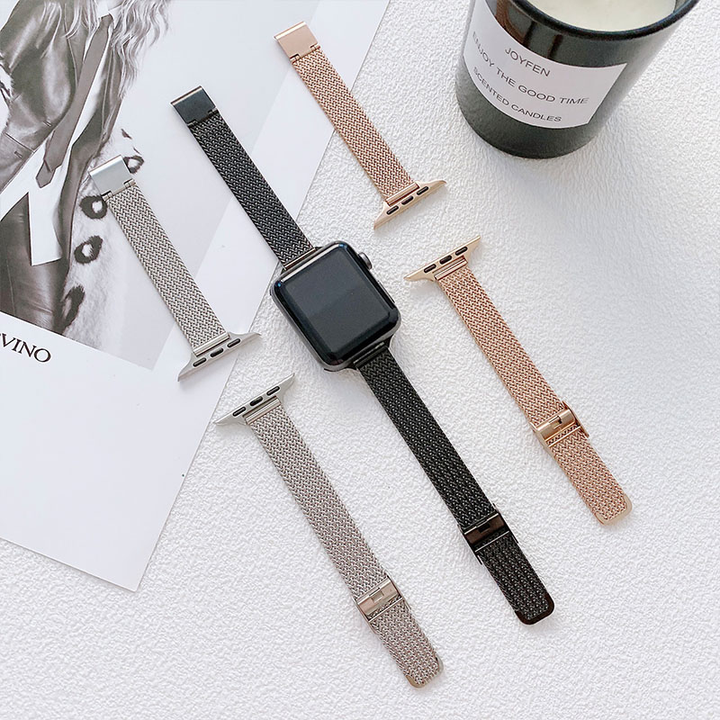Correa de Reloj de Metal Delga - Mesh Coil Strip reseña y precio