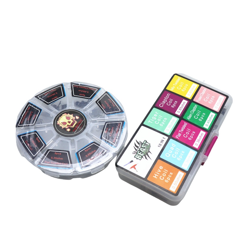 48 unids/set bobinas prefabric - Clapton Wire Pre Built reseña y precio