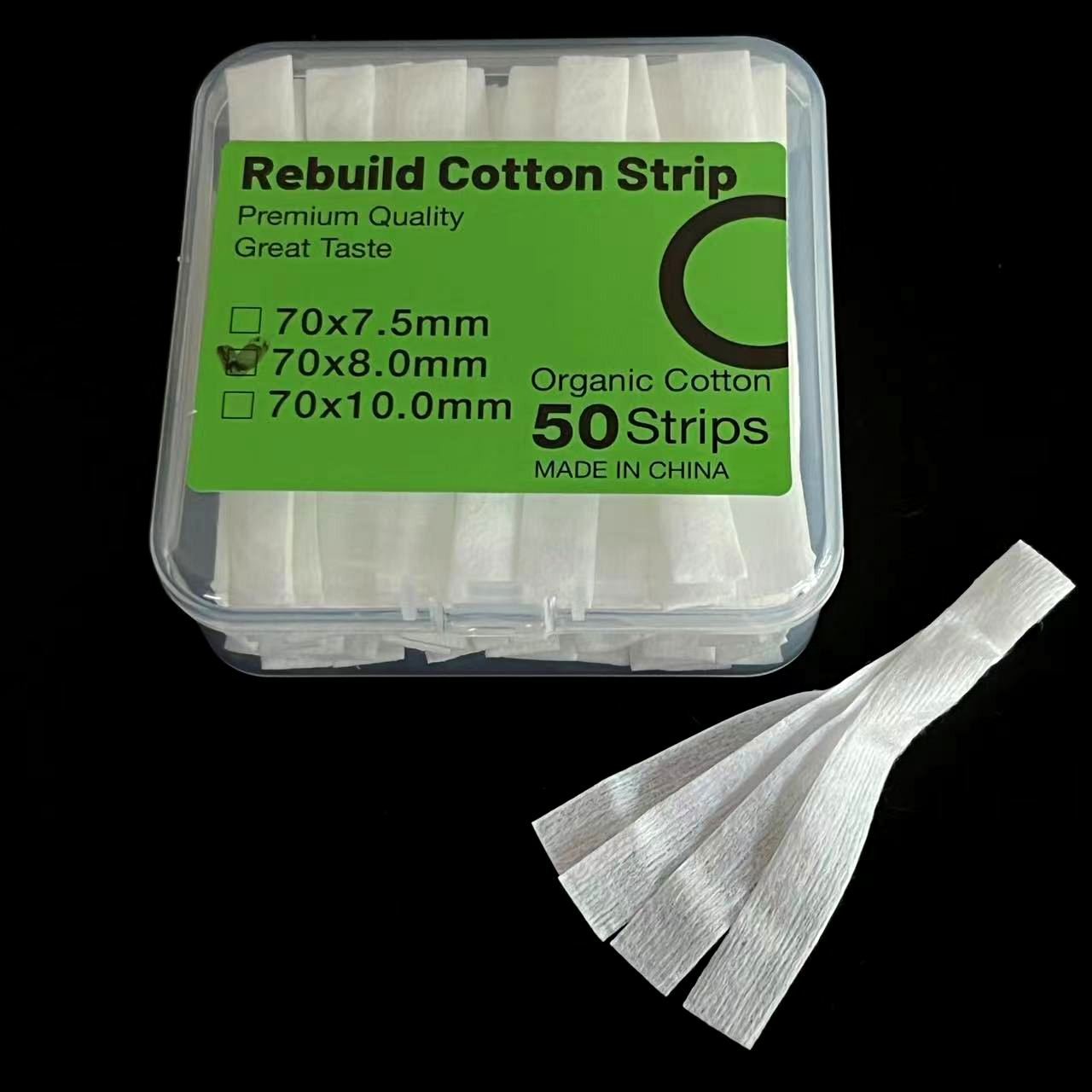 Tiras de algodón orgánico Orig - Mesh Coil Strip reseña y precio