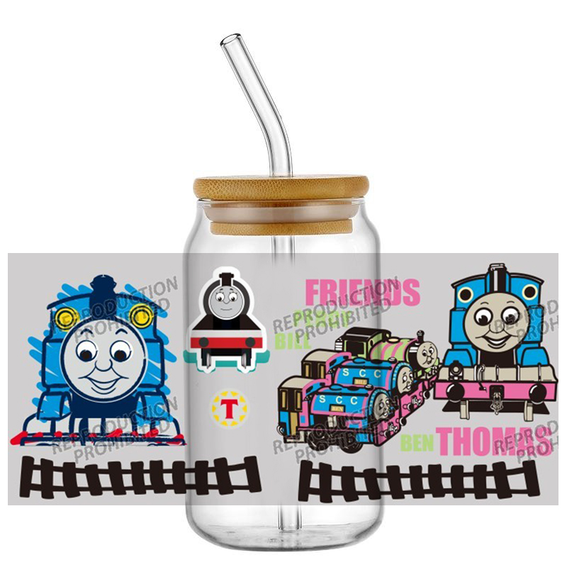 Adhesivos de Tren de Dibujos A - Rdta Tank Glass reseña y precio