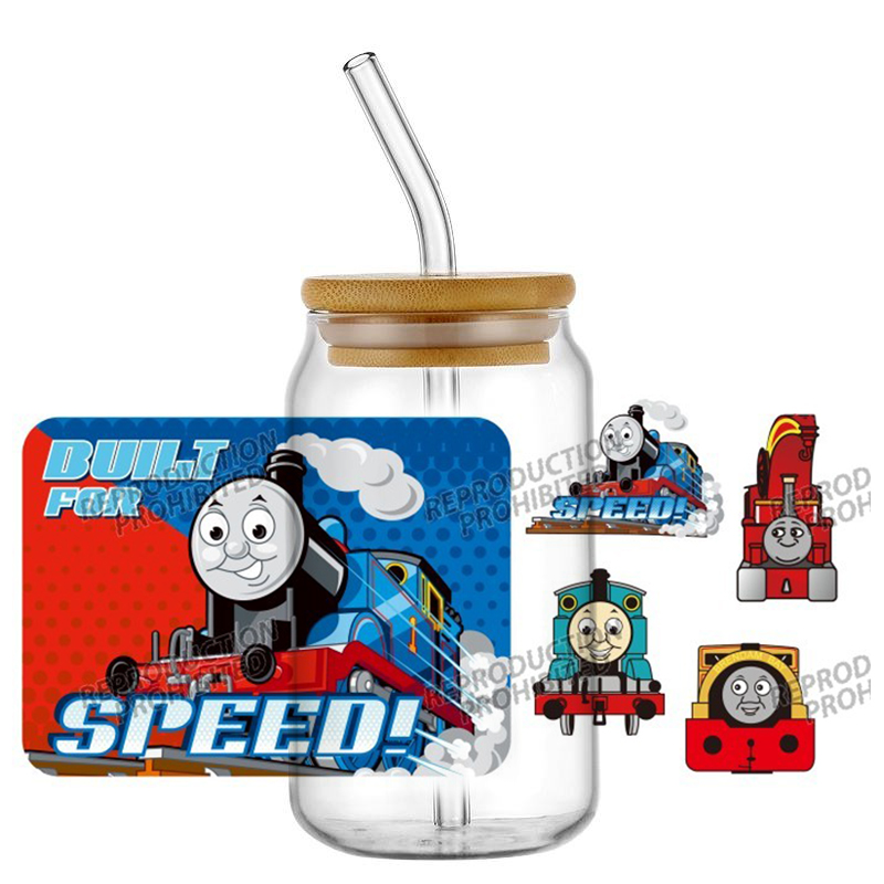 Adhesivos de Tren de Dibujos A - Rdta Tank Glass reseña y precio
