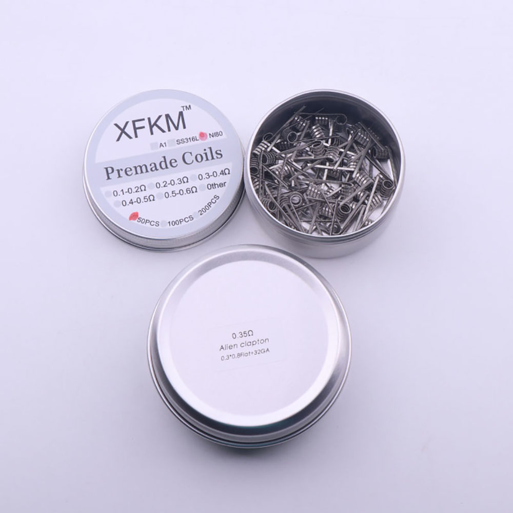 NI80 50/100 bobina prefabricad - Clapton Wire Pre Built reseña y precio