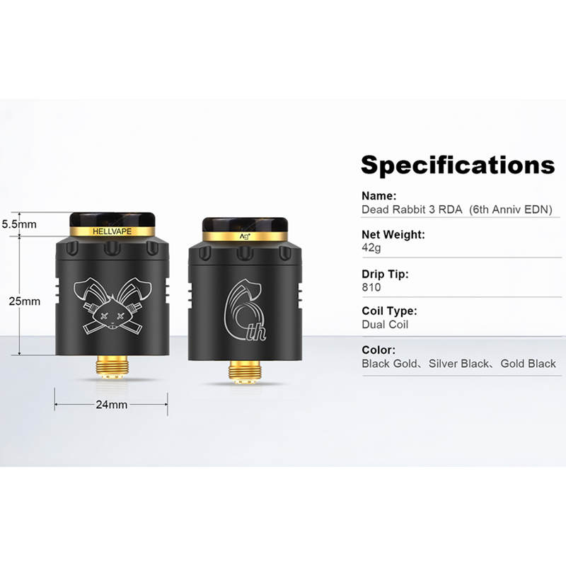 Original Hellvape Dead Rabbit  - Vape Coil Replacement reseña y precio