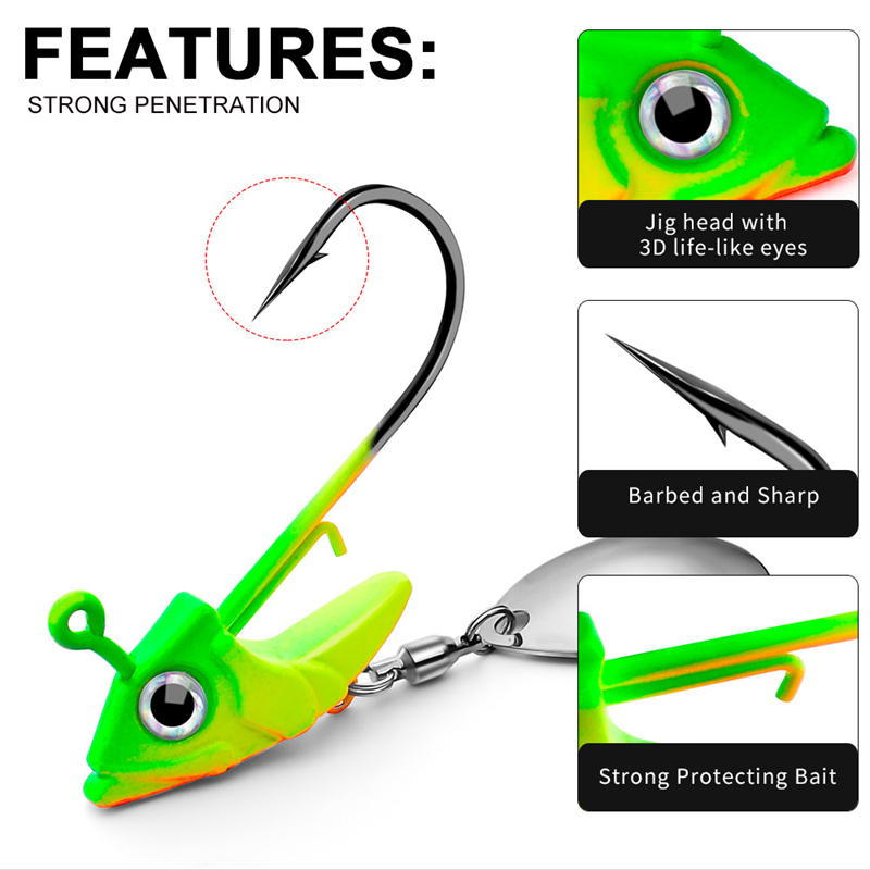 Anzuelo de pesca con cabeza de - Dry Herb Vaping Accessories reseña y precio
