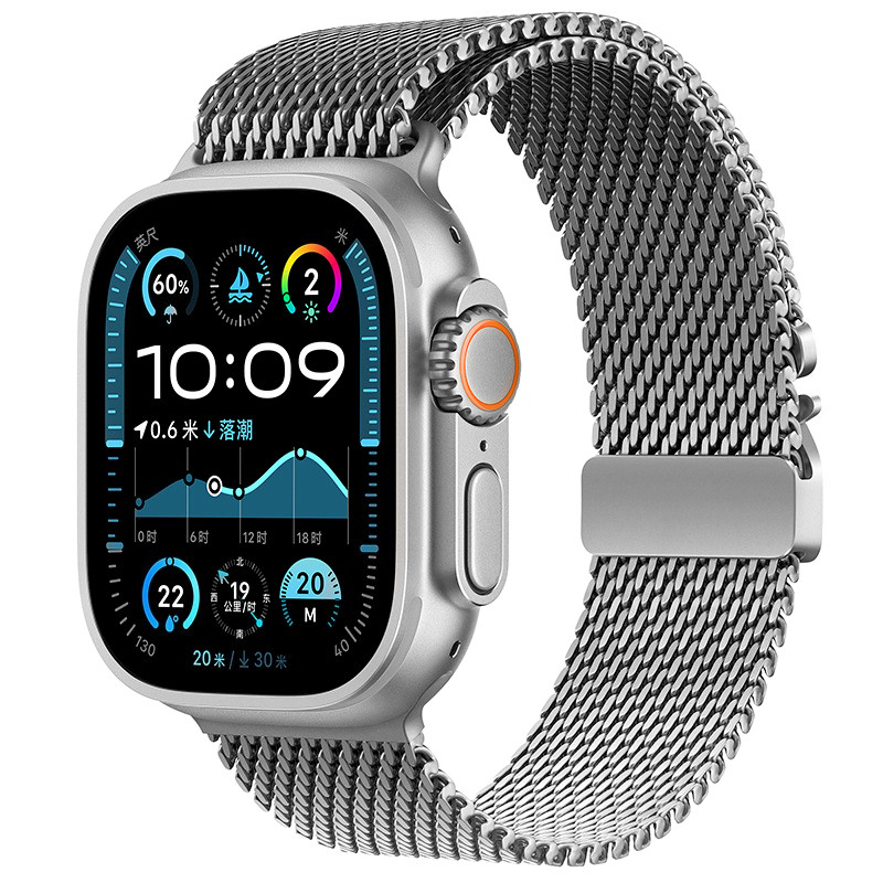 Correa Milanese Loop para Appl - Mesh Coil Strip reseña y precio