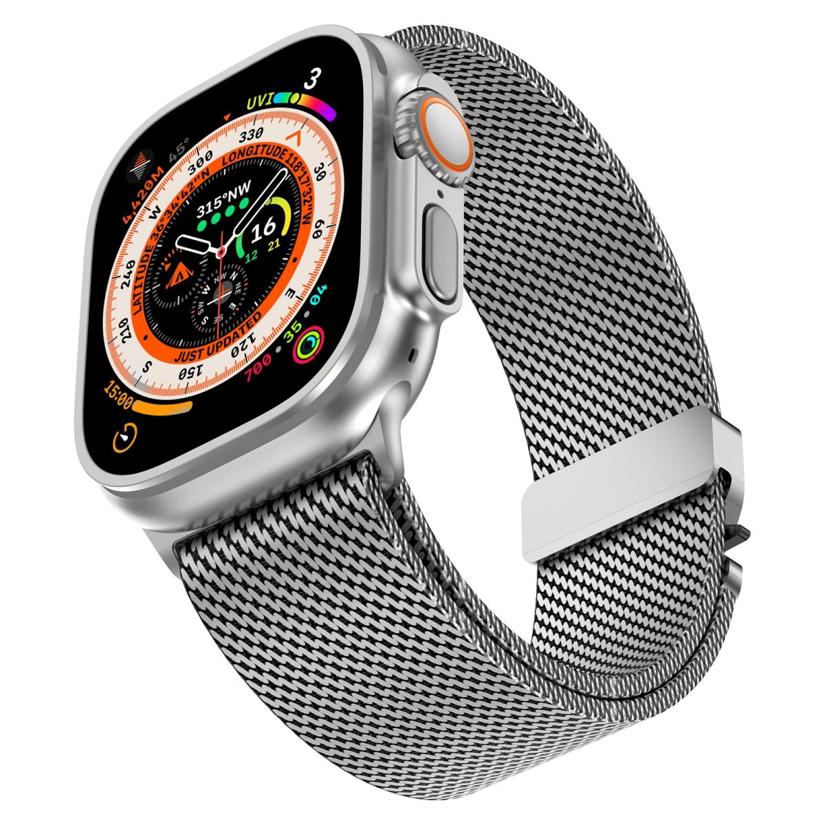 Correa Milanese Loop para Appl - Mesh Coil Strip reseña y precio